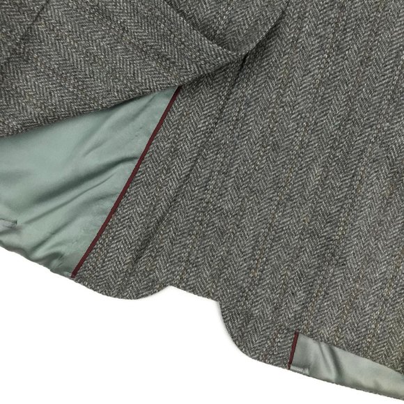 Vintage Haggar Gray Tweed Blazer Sport Coat Sz 40R - Picture 4 of 14